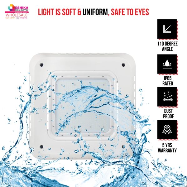 180W - LED Gas Station Canopy Light - Image 4