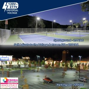 200W LED Shoebox Area Light – Parking Lot/Street Light