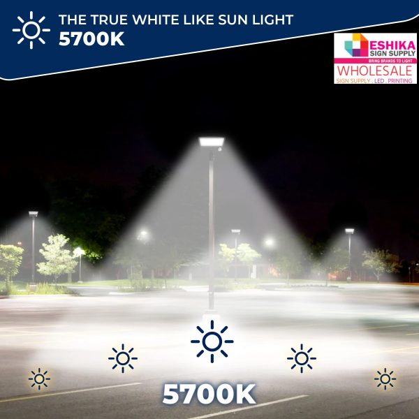 200W LED Shoebox Area Light - Parking Lot/Street Light - Image 5