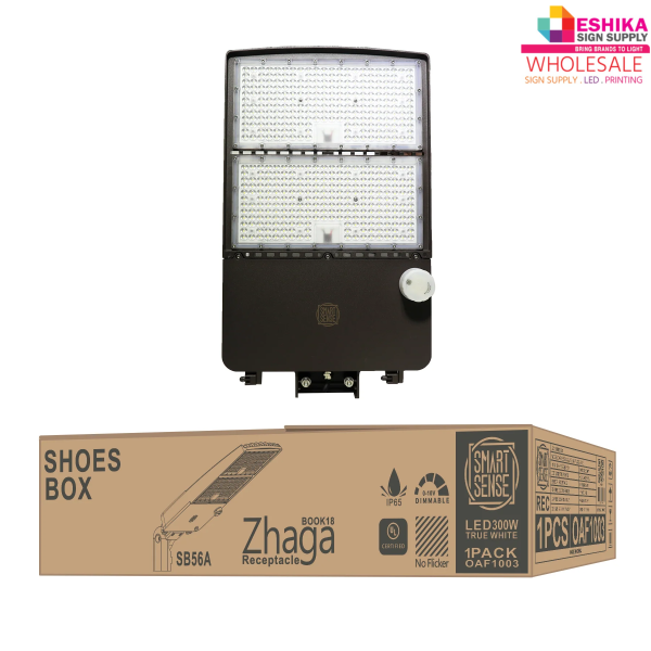 300W LED Shoebox Area Light - Parking Lot/Street Light