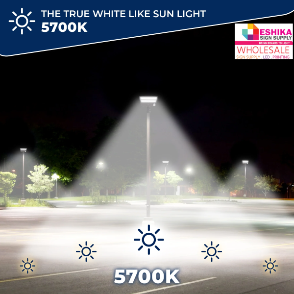 300W LED Shoebox Area Light - Parking Lot/Street Light - Image 4