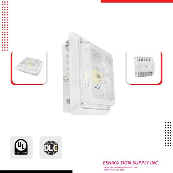 55W - LED Surface Mount Canopy Light - Image 2